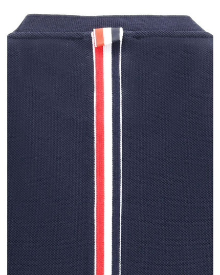 Thom Browne Blue Cotton T-Shirt