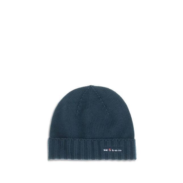 Kiton Green Wool Beanie