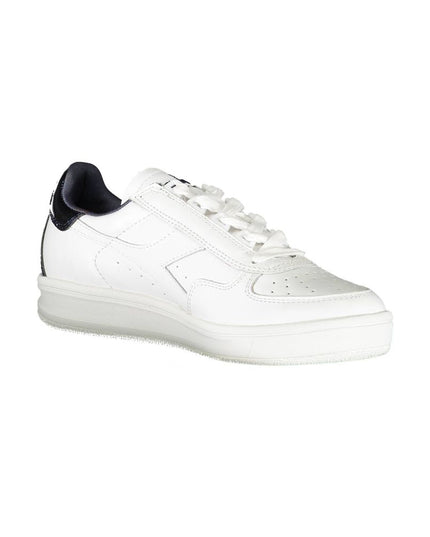 Diadora White Fabric Sneaker