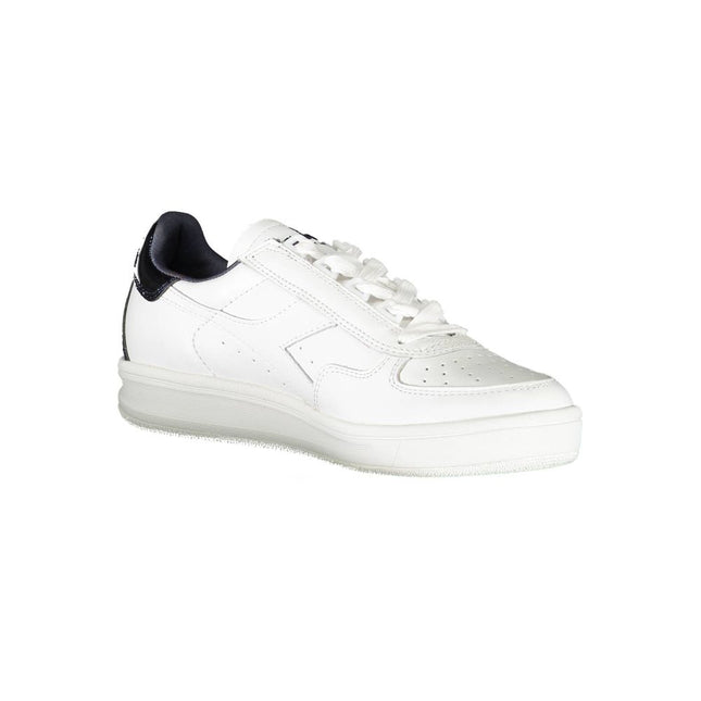 Diadora White Fabric Sneaker