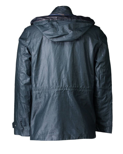 Geox Green Polyester Men Jacket