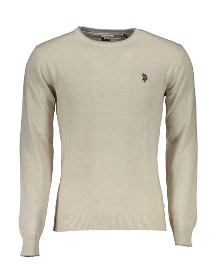 U.S. POLO ASSN. Beige Wool Sweater