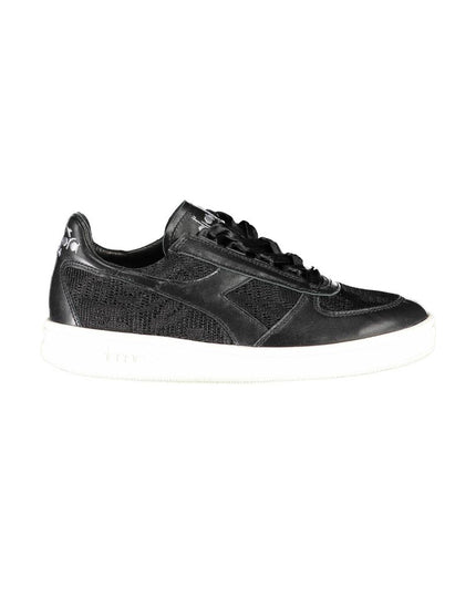Diadora Black Fabric Sneaker