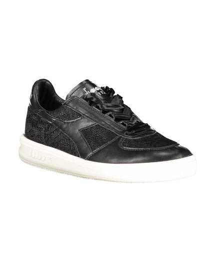 Diadora Black Fabric Sneaker