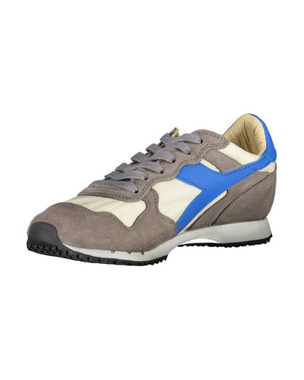 Diadora Gray Fabric Sneaker