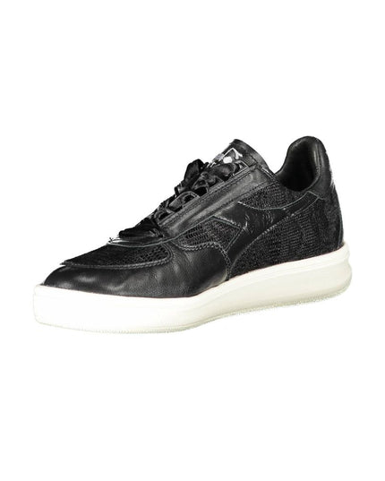 Diadora Black Fabric Sneaker