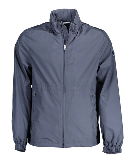 Gant Blue Recycled Polyester Men Jacket