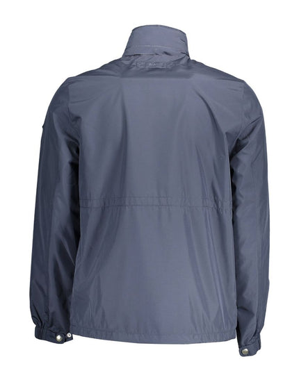 Gant Blue Recycled Polyester Men Jacket