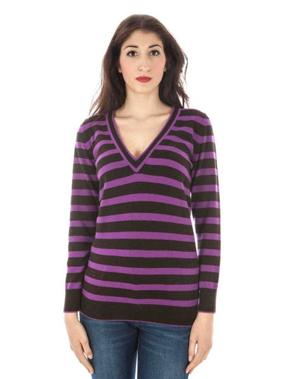 Fred Perry Purple Wool Sweater