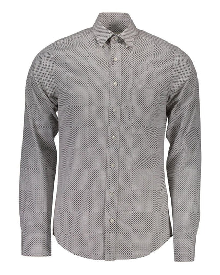 Gant White Cotton Men Shirt