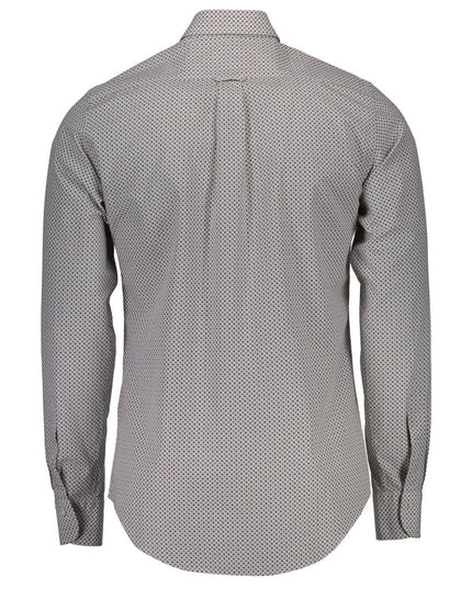 Gant White Cotton Men Shirt