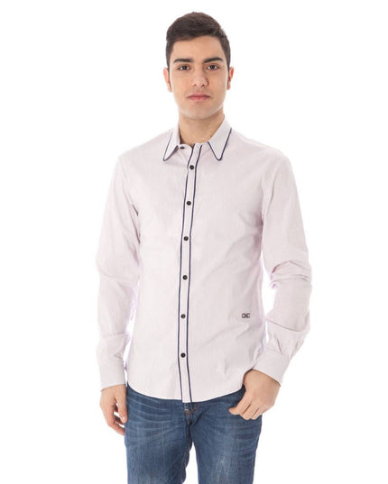 Costume National Pink Cotton Shirt