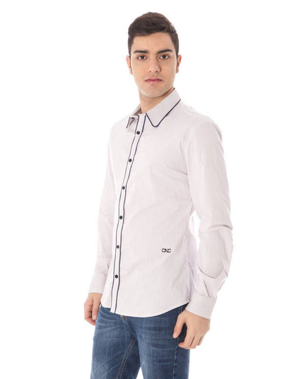 Costume National Pink Cotton Shirt