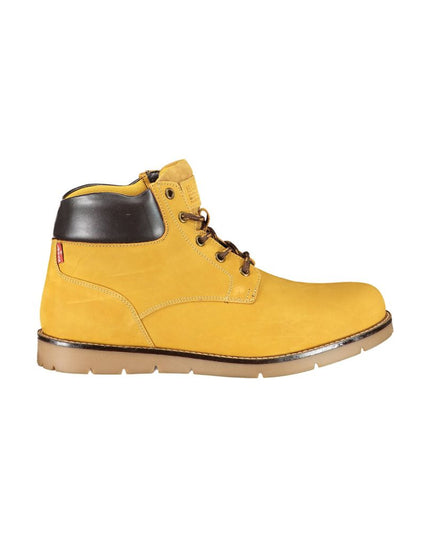 Levi's Yellow Leather Mens Boot