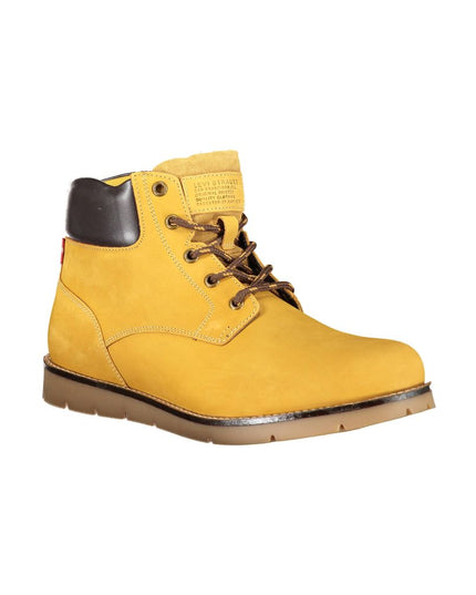 Levi's Yellow Leather Mens Boot