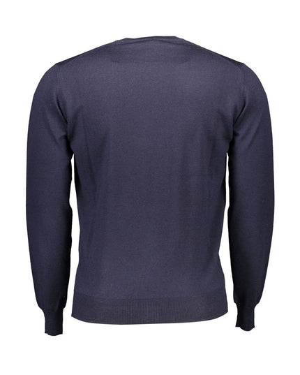 Harmont & Blaine Blue Wool Sweater