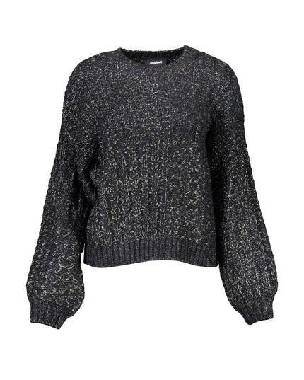 Desigual Black Polyester Sweater