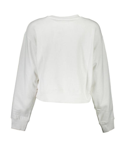 Guess Jeans White Cotton Women Sweater