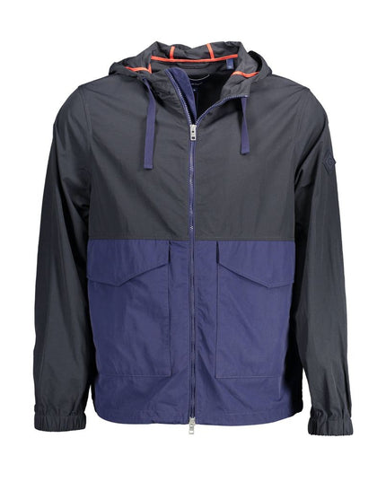Gant Blue Polyamide Men Jacket