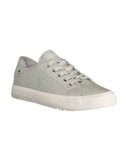 U.S. POLO ASSN. Gray Polyester Sneaker