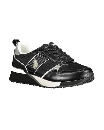U.S. POLO ASSN. White Polyester Sneaker
