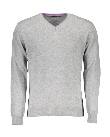 Harmont & Blaine Gray Wool Sweater