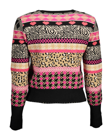 Desigual Black Polyester Sweater