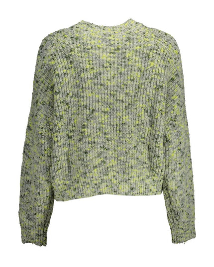 Desigual Green Polyester Sweater