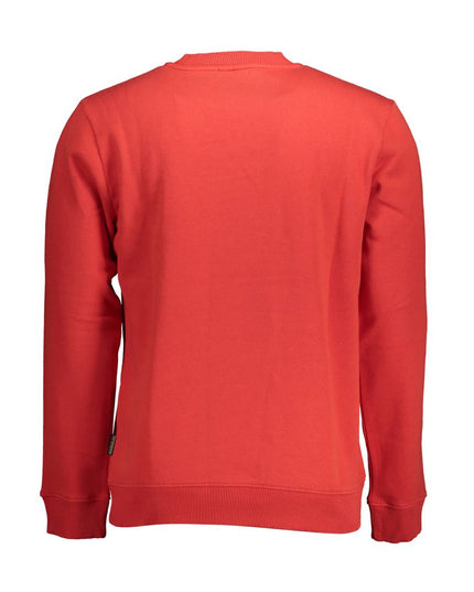 Napapijri Red Cotton Men Sweater