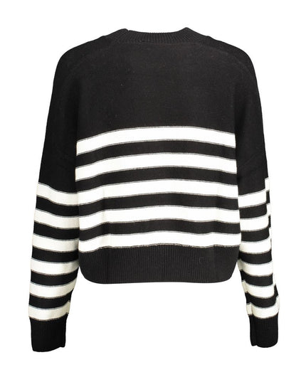Desigual Black Cotton Sweater