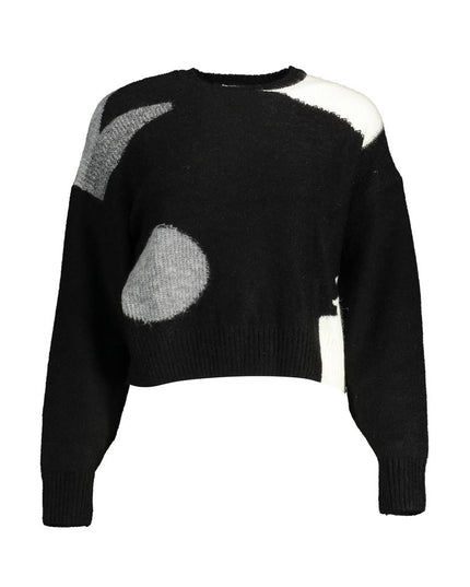 Desigual Black Polyester Sweater