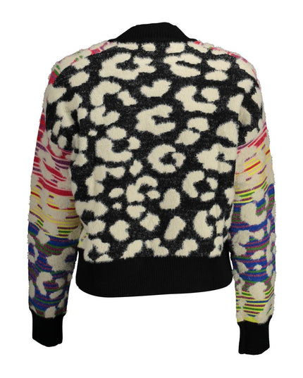 Desigual Blue Polyester Sweater