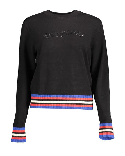 Desigual Black Polyester Sweater