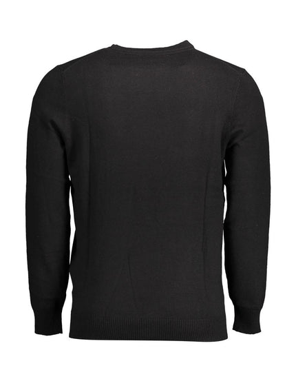 Lyle & Scott Black Cotton Sweater