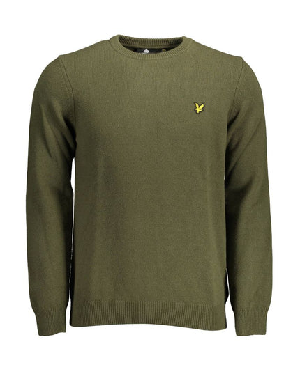 Lyle & Scott Green Wool Sweater