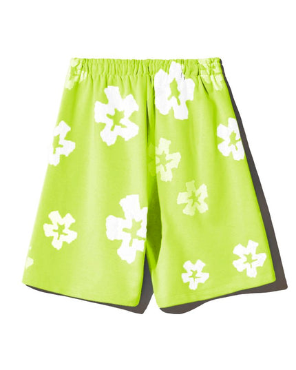 Comme Des Fuckdown Green Cotton Short