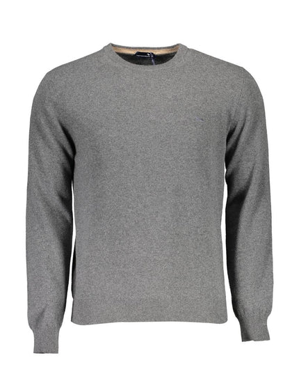 Harmont & Blaine Gray Wool Sweater