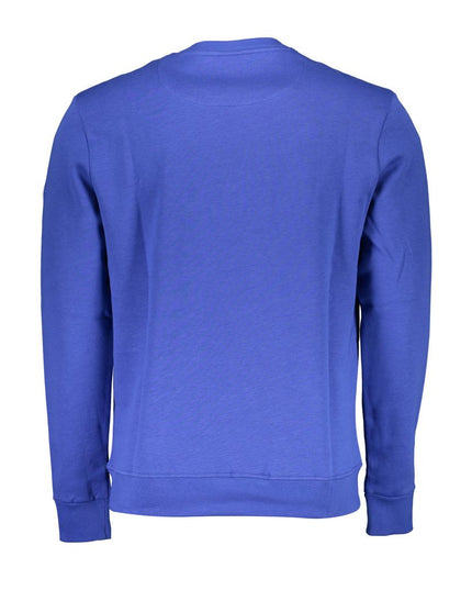North Sails Blue Cotton Men Sweater