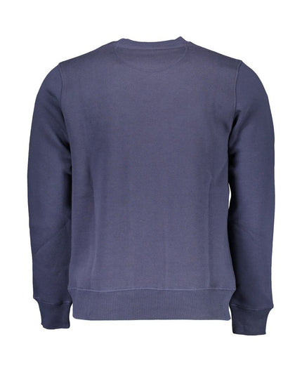 North Sails Blue Cotton Men Sweater