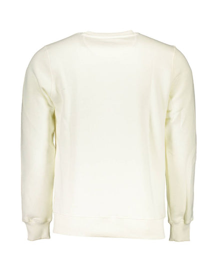 North Sails White Cotton Men Sweater