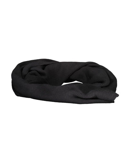 North Sails Black Cotton Scarf