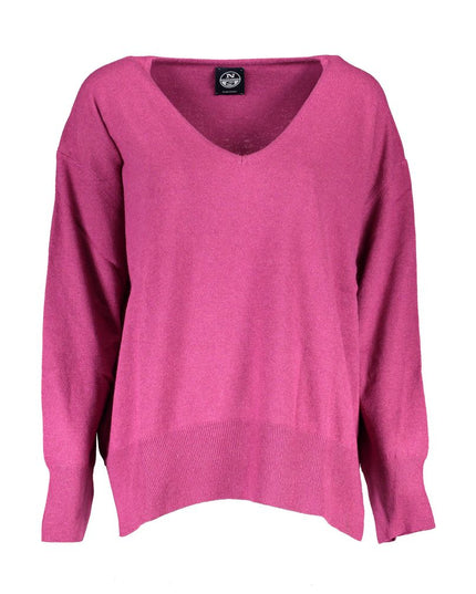 North Sails Purple Wool Sweater