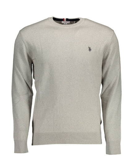 U.S. POLO ASSN. Gray Cotton Sweater