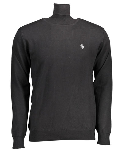 U.S. POLO ASSN. Black Cotton Sweater