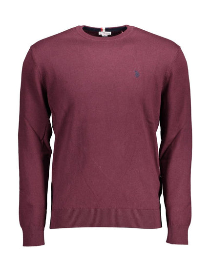 U.S. POLO ASSN. Purple Cotton Sweater