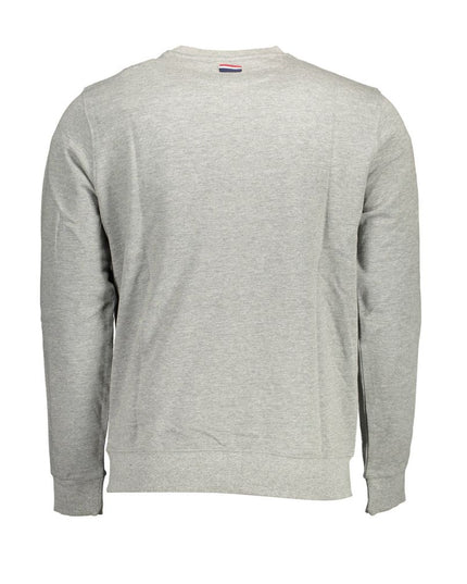 U.S. POLO ASSN. Gray Cotton Men Sweater
