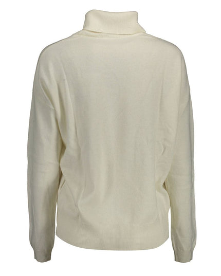 U.S. POLO ASSN. White Wool Sweater