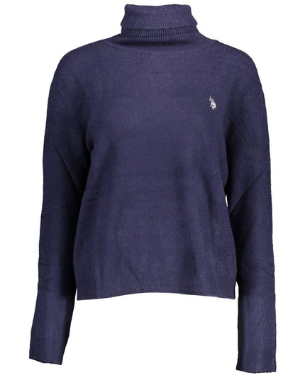 U.S. POLO ASSN. Blue Nylon Sweater