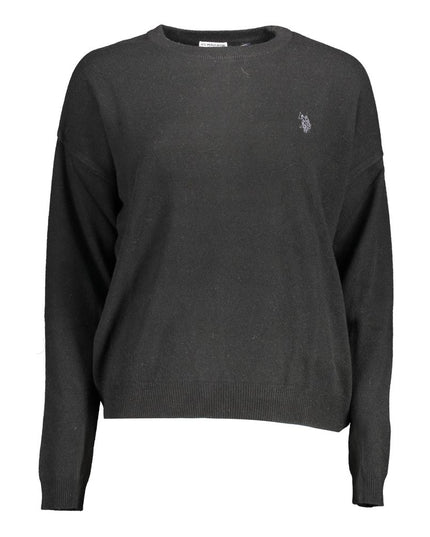 U.S. POLO ASSN. Black Wool Sweater
