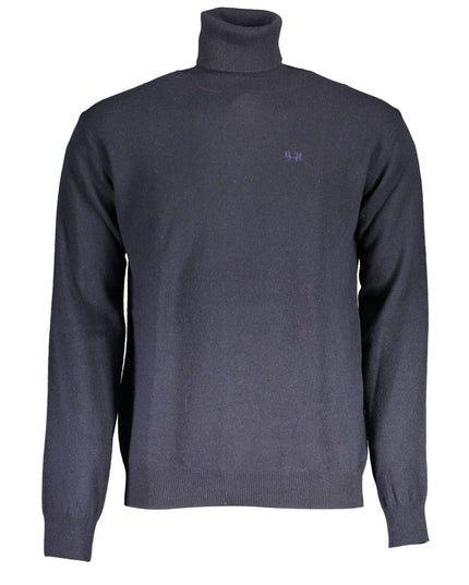 La Martina Blue Wool Sweater